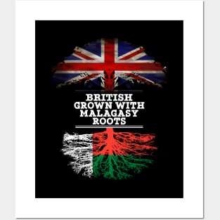 British Grown With Malagasy Roots - Gift for Malagasy With Roots From Madagascar Posters and Art